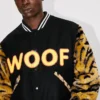 Kenzo Tiger’ Genderless Printed Varsity Jacket in Virgin Wool