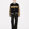 Kenzo Tiger’ Genderless Printed Varsity Jacket in Virgin Wool