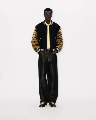 Kenzo Tiger’ Genderless Varsity Jacket in Virgin Wool