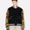Kenzo Tiger’ Genderless Varsity Jacket in Virgin Wool