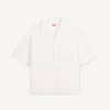 Kenzo Tiger’ Hawaiian Short Sleeve Shirt in Cotton Jacquard