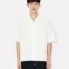 Kenzo Tiger’ Hawaiian Short Sleeve Shirt in Cotton Jacquard