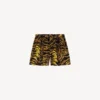 Kenzo Tiger’ Track Shorts in Velvet Jacquard