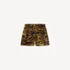 Kenzo Tiger’ Track Shorts in Velvet Jacquard