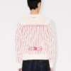 Kenzo Trompe L’oeil’ Cardigan in Cotton Wool
