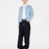 Kenzo Trompe L’oeil’ Cardigan in Cotton Wool