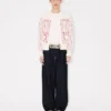 Kenzo Trompe L’oeil’ Cardigan in Cotton Wool