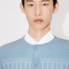 Kenzo Trompe L’oeil’ Cardigan in Cotton Wool