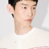 Kenzo Trompe L’oeil’ Cardigan in Cotton Wool