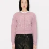 Kenzo Trompe L’œIl’ Cardigan in Wool Cotton