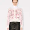 Kenzo Trompe L’œIl’ Cardigan in Wool Cotton