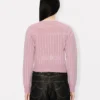Kenzo Trompe L’œIl’ Cardigan in Wool Cotton