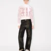 Kenzo Trompe L’œIl’ Cardigan in Wool Cotton