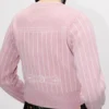 Kenzo Trompe L’œIl’ Cardigan in Wool Cotton