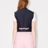 Kenzo Trompe L’œIl’ Vest in Wool and Cotton