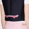 Kenzo Trompe L’œIl’ Vest in Wool and Cotton