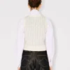 Kenzo Trompe L’œIl’ Vest in Wool Cotton