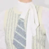 Kenzo Trompe L’œIl’ Vest in Wool Cotton
