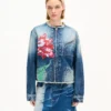 Kenzo Tulip’ Chore Jacket in Japanese Denim