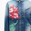 Kenzo Tulip’ Chore Jacket in Japanese Denim