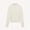 Kenzo Tulip’ Embroidered Cardigan in Spongy Cotton