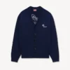 Kenzo Tulip’ Embroidered Cardigan Wool and Cotton