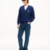 Kenzo Tulip’ Embroidered Cardigan Wool and Cotton