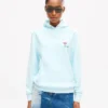 Kenzo Tulip’ Embroidered Hoodie in Cotton