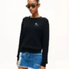 Kenzo Tulip’ Embroidered Jumper in Spongy Cotton