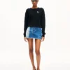 Kenzo Tulip’ Embroidered Jumper in Spongy Cotton