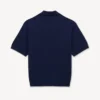 Kenzo Tulip’ Embroidered Polo Wool and Cotton