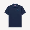 Kenzo Tulip’ Embroidered Slim Polo in Cotton
