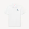 Kenzo Tulip’ Embroidered Slim Polo in Cotton