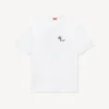 Kenzo Tulip’ Embroidered T-Shirt in Cotton
