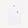 Kenzo Tulip’ Embroidered T-Shirt in Cotton