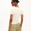 Kenzo Tulip’ Embroidered Top in Spongy Cotton
