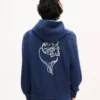 Kenzo Tulip’ Embroidered Zip up Hoodie in Cotton
