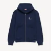 Kenzo Tulip’ Embroidered Zip up Hoodie in Cotton