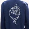 Kenzo Tulip’ Embroidered Zip up Hoodie in Cotton