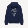 Kenzo Tulip’ Embroidered Zip up Hoodie in Cotton