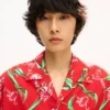 Kenzo Tulip’ Hawaiian Short Sleeve Shirt in Cotton