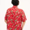 Kenzo Tulip’ Hawaiian Short Sleeve Shirt in Cotton