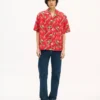 Kenzo Tulip’ Hawaiian Short Sleeve Shirt in Cotton