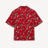 Kenzo Tulip’ Hawaiian Short Sleeve Shirt in Cotton