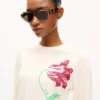 Kenzo Tulip’ Jumper in Cotton Wool