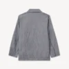 Kenzo Tulip’ Light Workwear Jacket in Washed Mixed Linen Denim