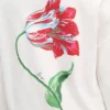 Kenzo Tulip’ Long Sleeves Relax T-Shirt in Cotton