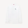 Kenzo Tulip’ Long Sleeves T-Shirt in Cotton