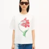 Kenzo Tulip’ Loose T-Shirt in Cotton