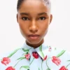 Kenzo Tulip’ Shirt in Cotton Poplin